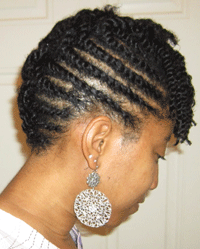 beskyttende flat twist stil