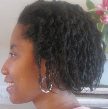Twist Out on Transitioning Hair