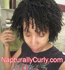 Twist Out Natural Hair