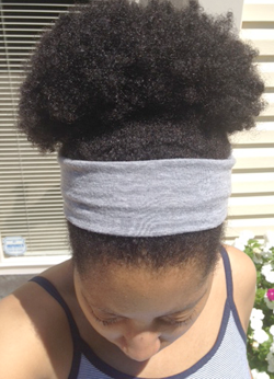 A REAL Wash & Go Natural Hairstyle