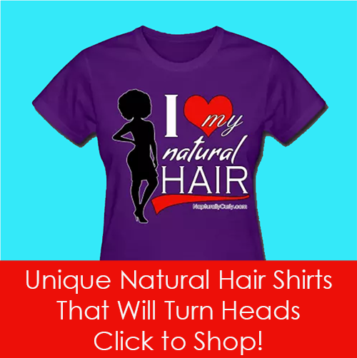 Unique Natural Hair Shirts