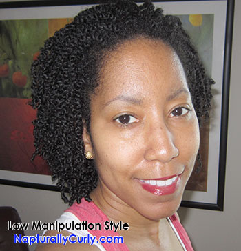 Low Manipulation Style Natural Hair