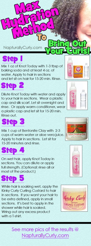 The Best Moisture Routine For Your Kinks Max Hydration Method
