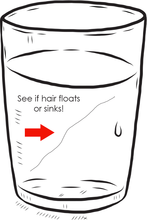 Neat Trick for Determining Hair Porosity